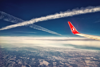 Взгляд с верху / Снято с самолета рейса Лион-Стамбул.