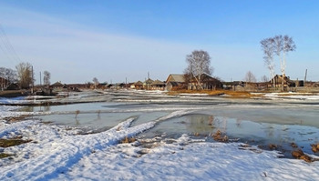 Весна в деревне... / Томская область, село