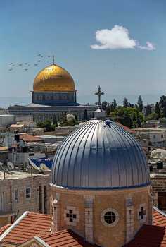 По крышам / Иерусалим привлекателен всегда.