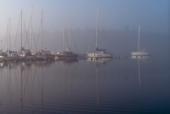 Лёгкая дымка / Финский залив, Хельсинки, Вуосари