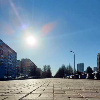 Утро доброе! / Солнечное и приятное утро в городе.