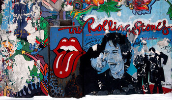 The Rolling Stones / Стена. Граффити.