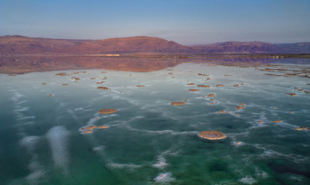 Странные пейзажи Мертвого моря... / Странные пейзажи Мертвого моря...