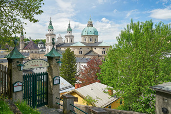 &nbsp; / Blick auf Salzburgs Dom