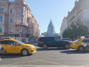 Садовое кольцо / Вид с Триумфальной площади