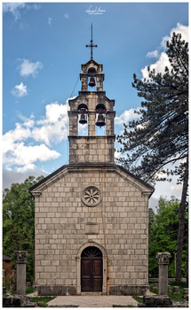 &nbsp; / Cipur church, Cetinje, Montenegro captured with Nikon D5600 and Schneider Kreuznach Curtagon 35/2.8 lens. 3 photos panorama stitched in LR.