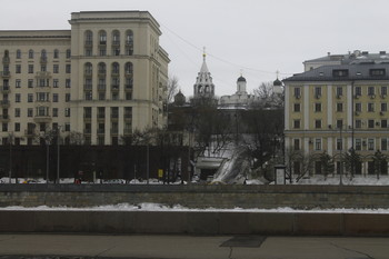 Вид на Котельническую набережную / Москва.Вид на Котельническую набережную