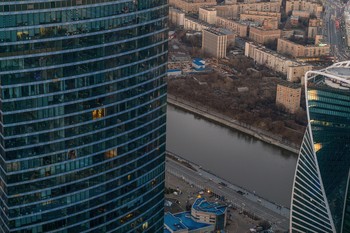 Москва высотная / Весна 2021, башня ОКО