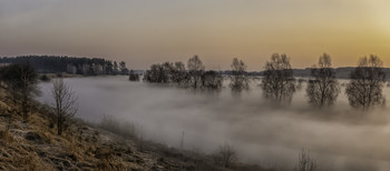 Миколині тумани... / 28.03.2021. село Бірки, Чернігівшина.