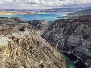 Сулакский каньон / Дагестан , Сулакский каньон, Чиркейское водохранилище