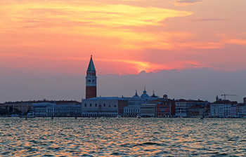 Закатное небо над Сан-Марко / Венеция, 20.06.2017 г.