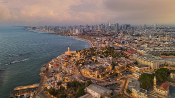 Вид на Яффо и Тель-Авив / Израиль