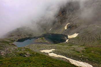 Озеро Агур / Кавказ. Архыз. Хребет Абишира-Ахуба