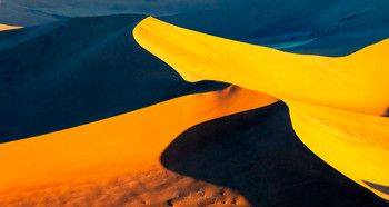 Краски Намиба / Пустыня Намиб, аэросъемка на закате