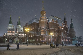  / Москва.Центр. Снегопад.