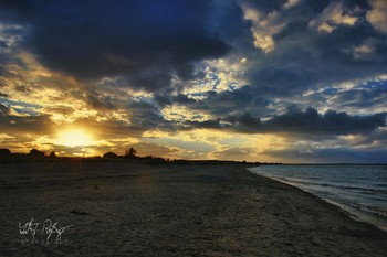 &nbsp; / Sonnenuntergang am Strand