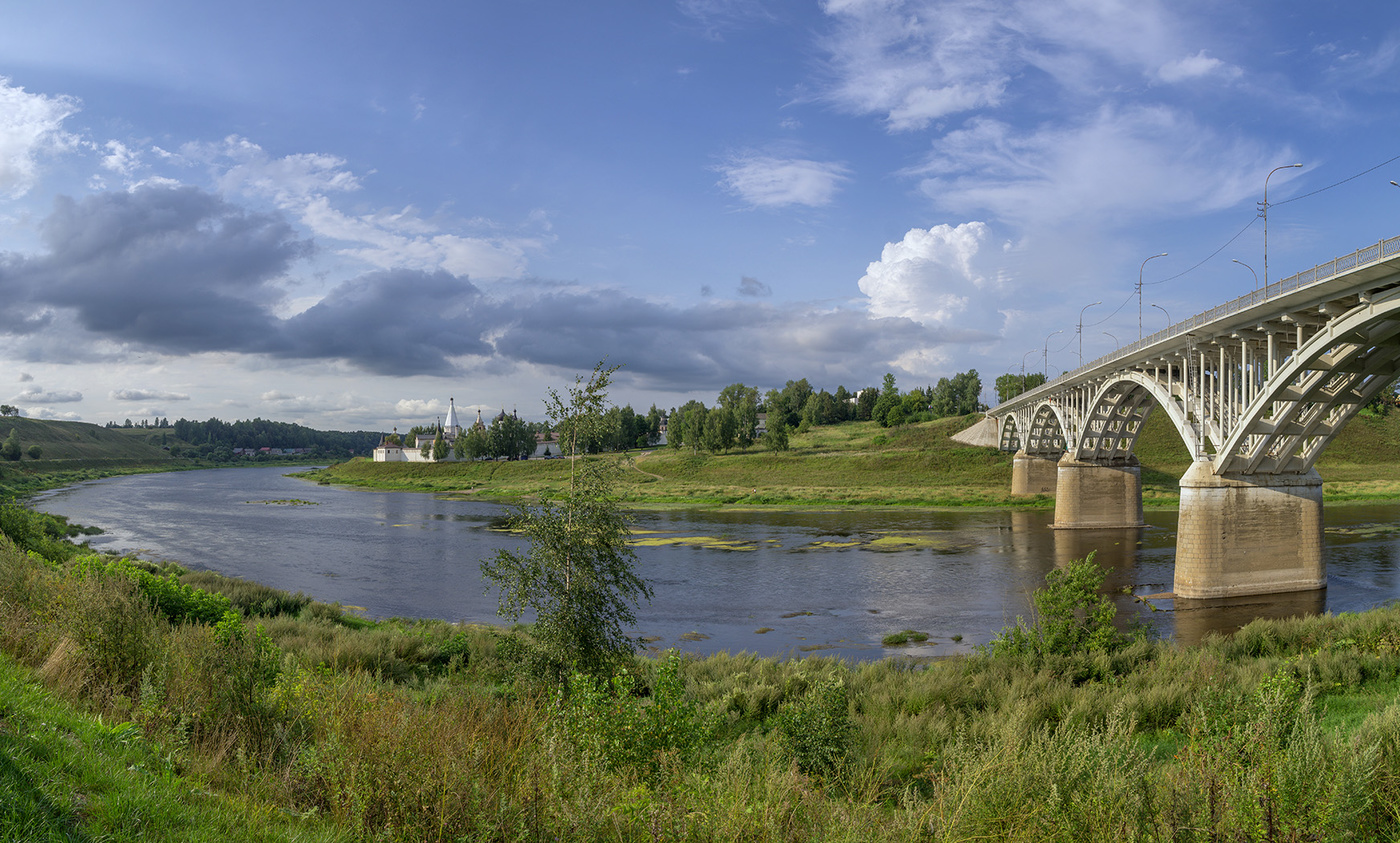 старица мост через волгу