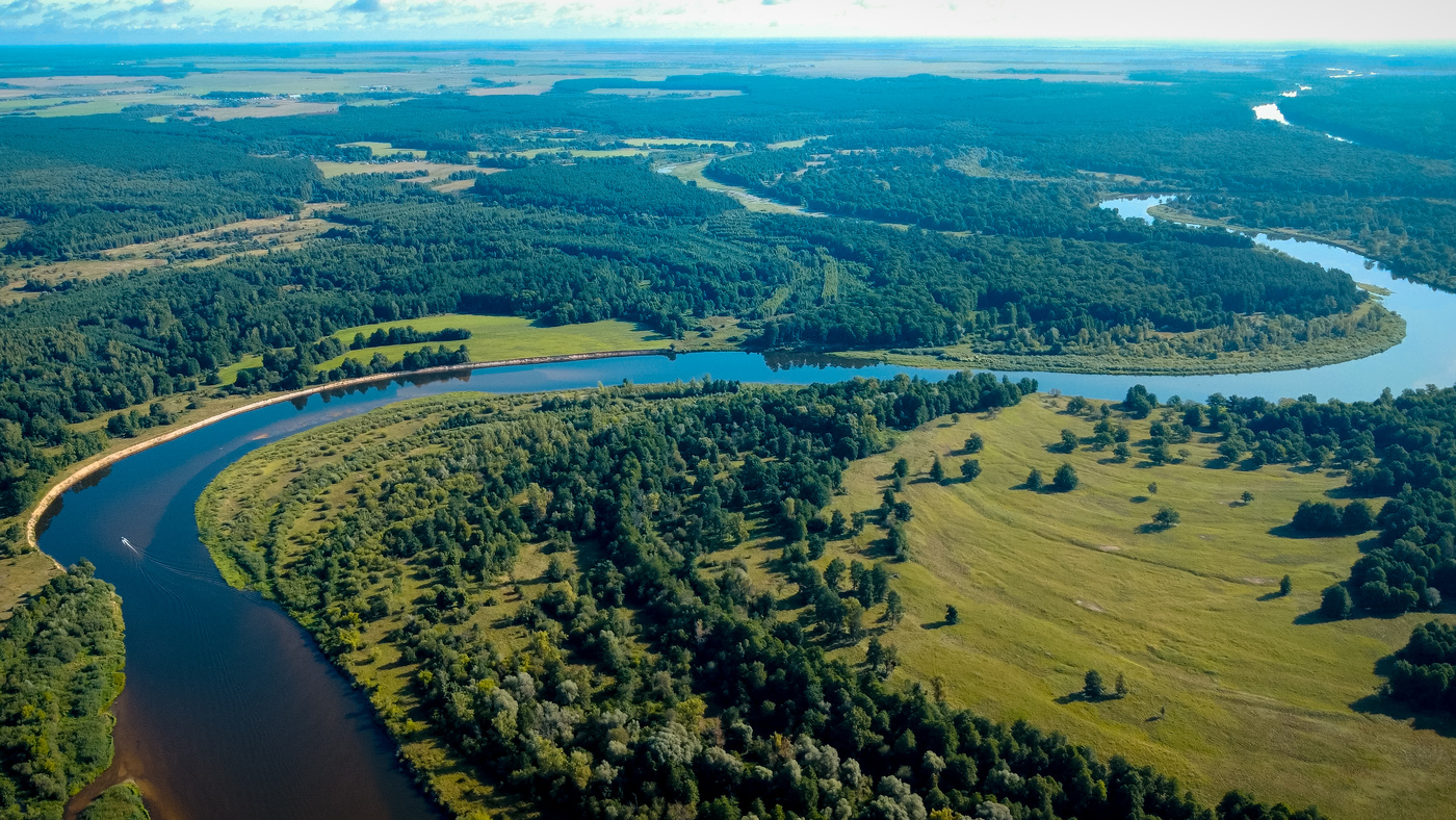 Река Неман Беларусь