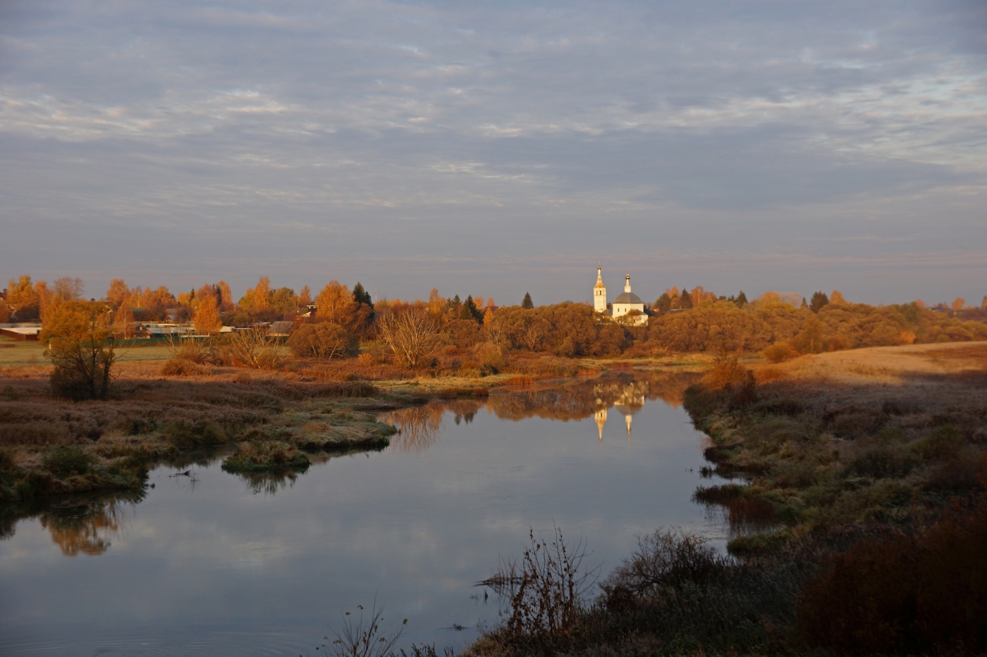 Река Нерль Суздаль