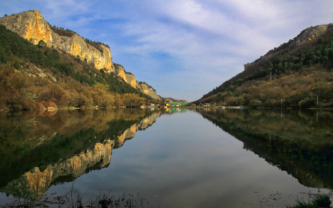 озеро мангуп кале в крыму