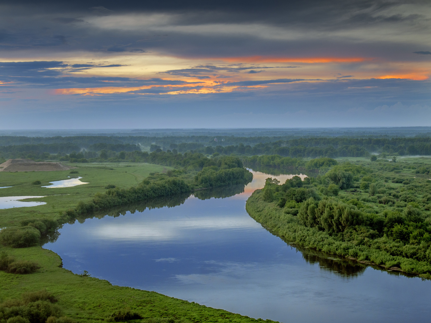 Река Клязьма во Владимирской области