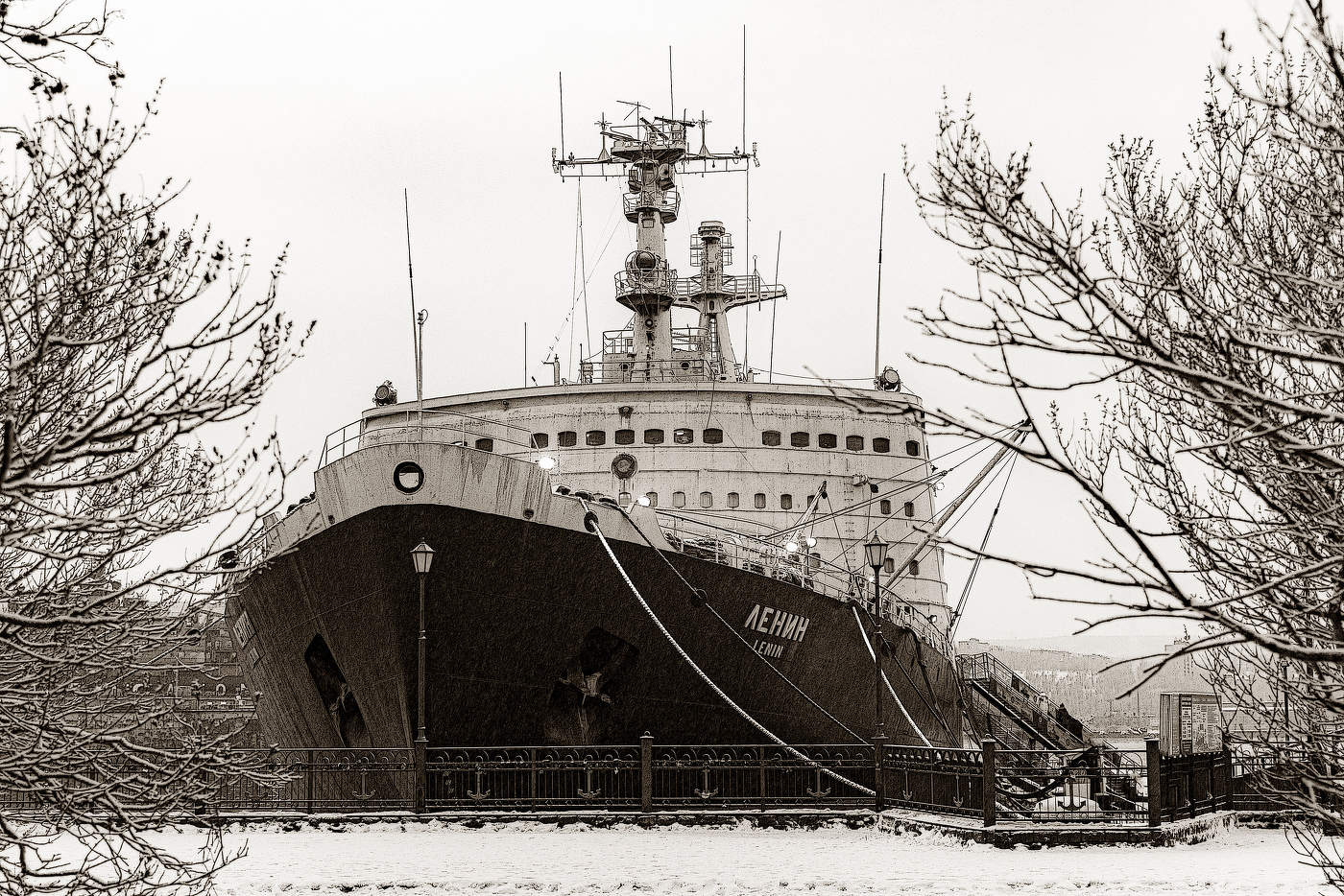 Ледокол ленин мурманск фото