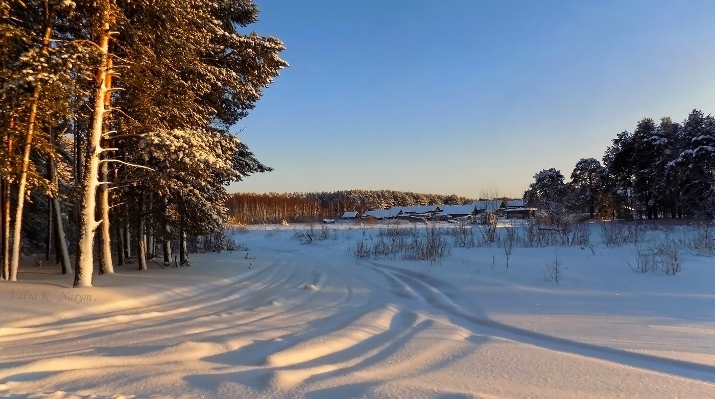Томская область зима