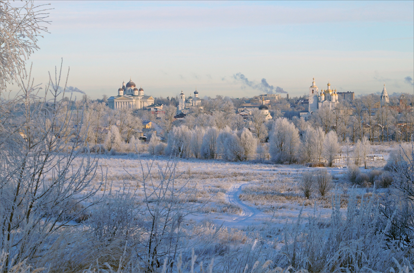 Тараканово Церковь зима