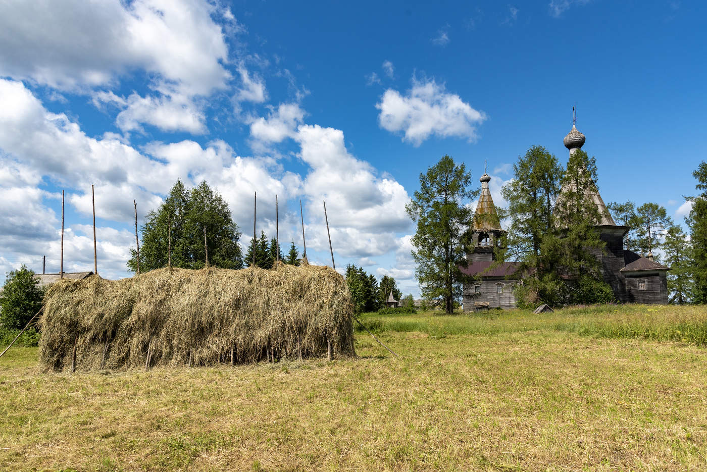 Деревня Ошевенский Погост