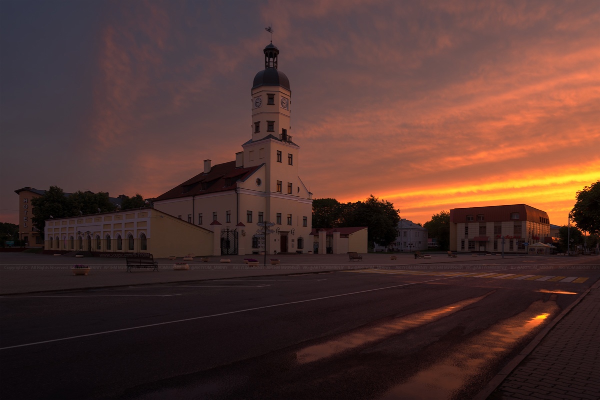 Несвижская ратуша старые фото