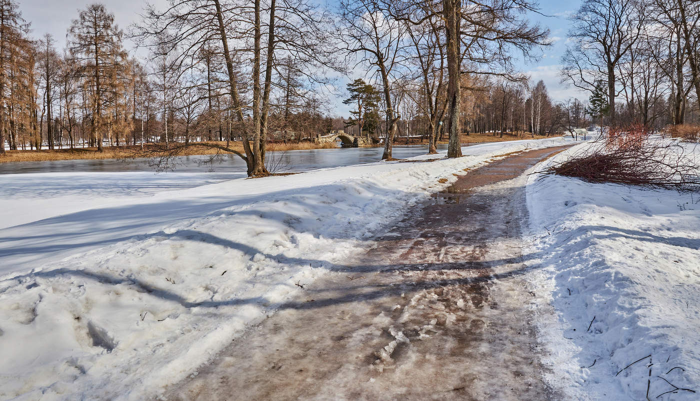 апрель в парке