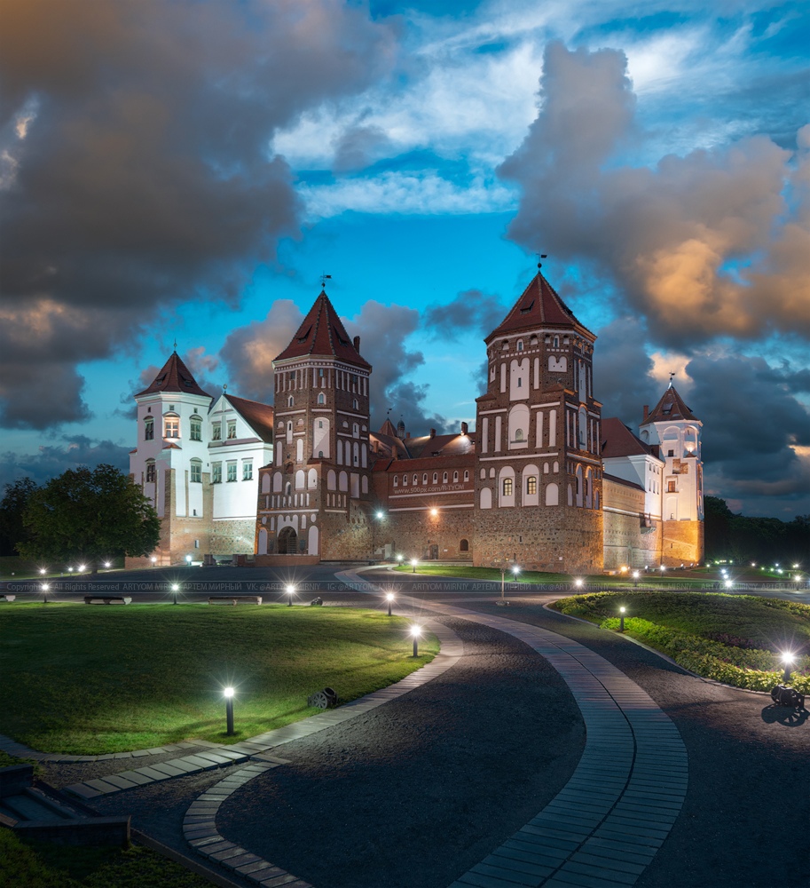 Мирский замок в белоруссии фото