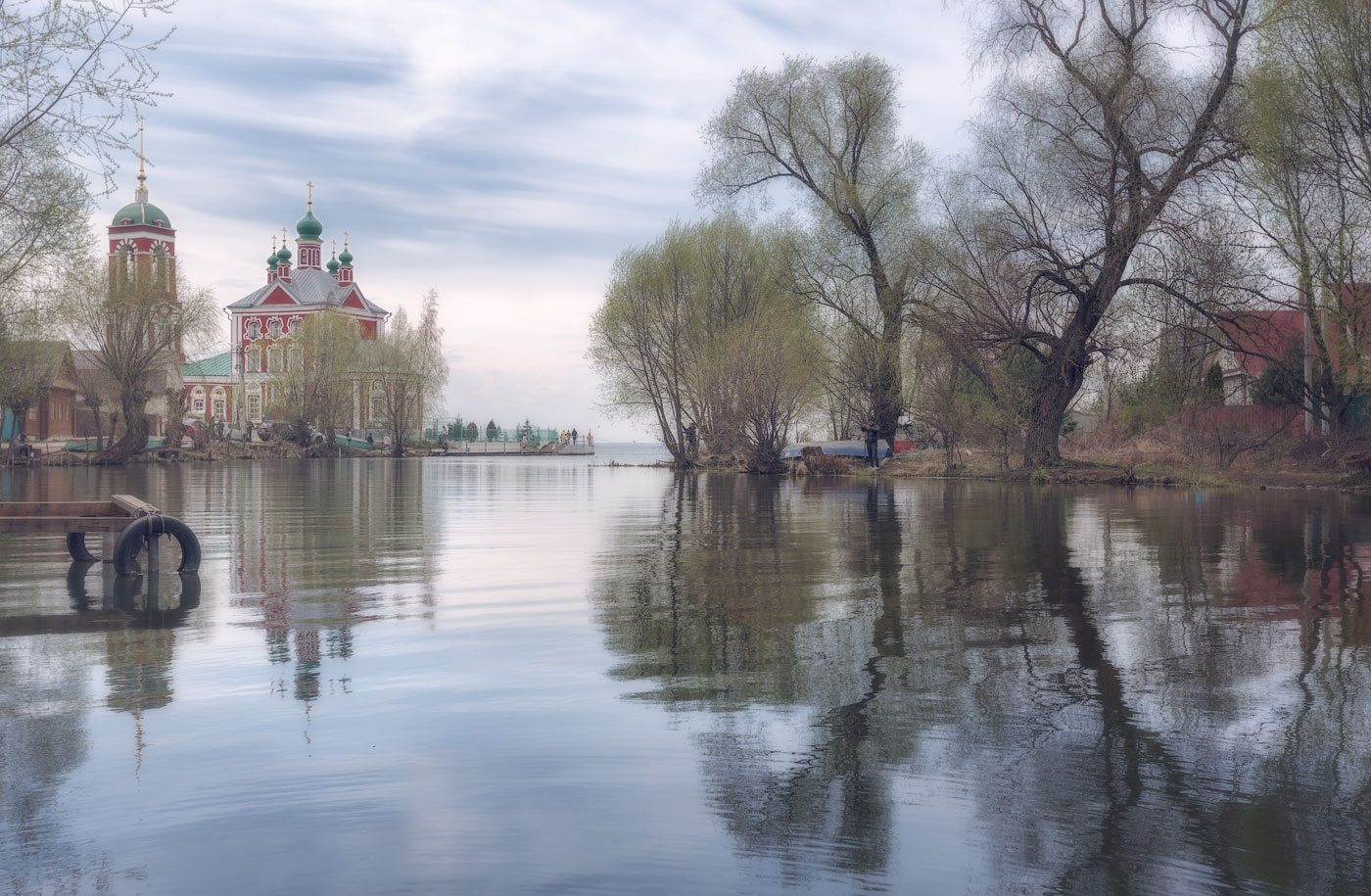 Переславль Залесский река Трубеж 50 е