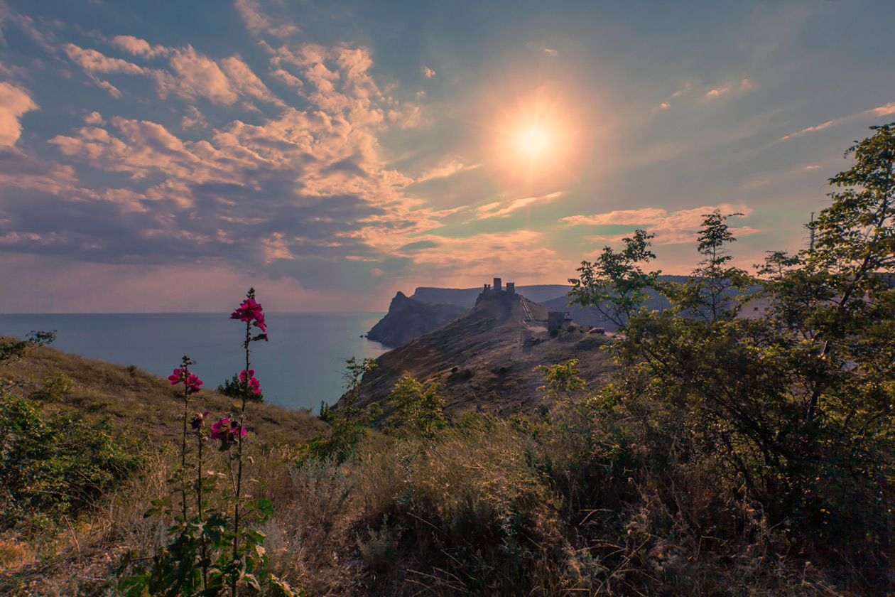 Закат в Крыму фото