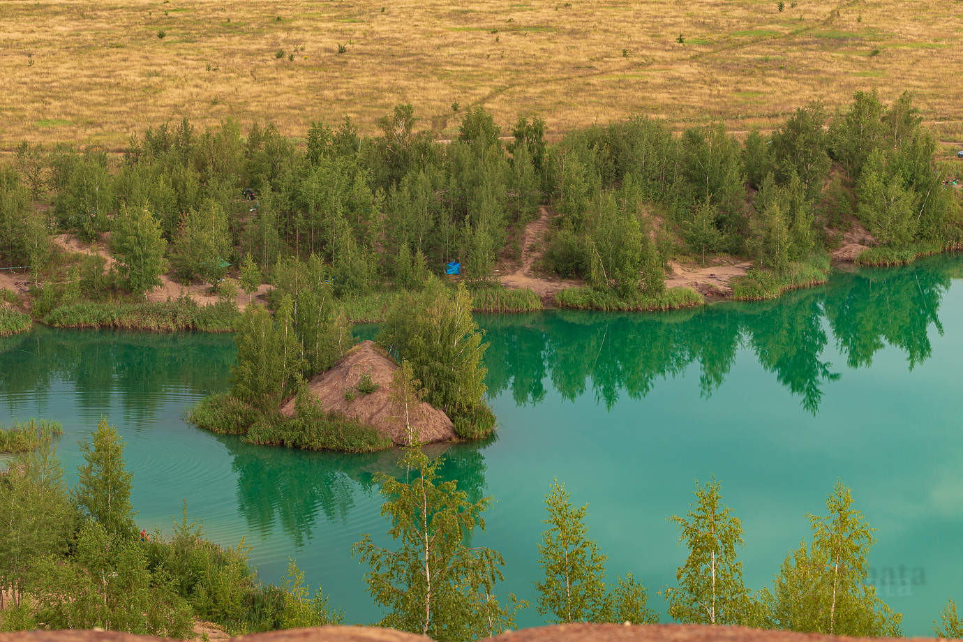 Голубое озеро в тульской области кондуки фото