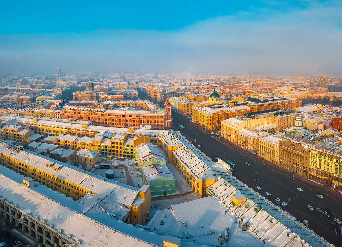 санкт петербург январь