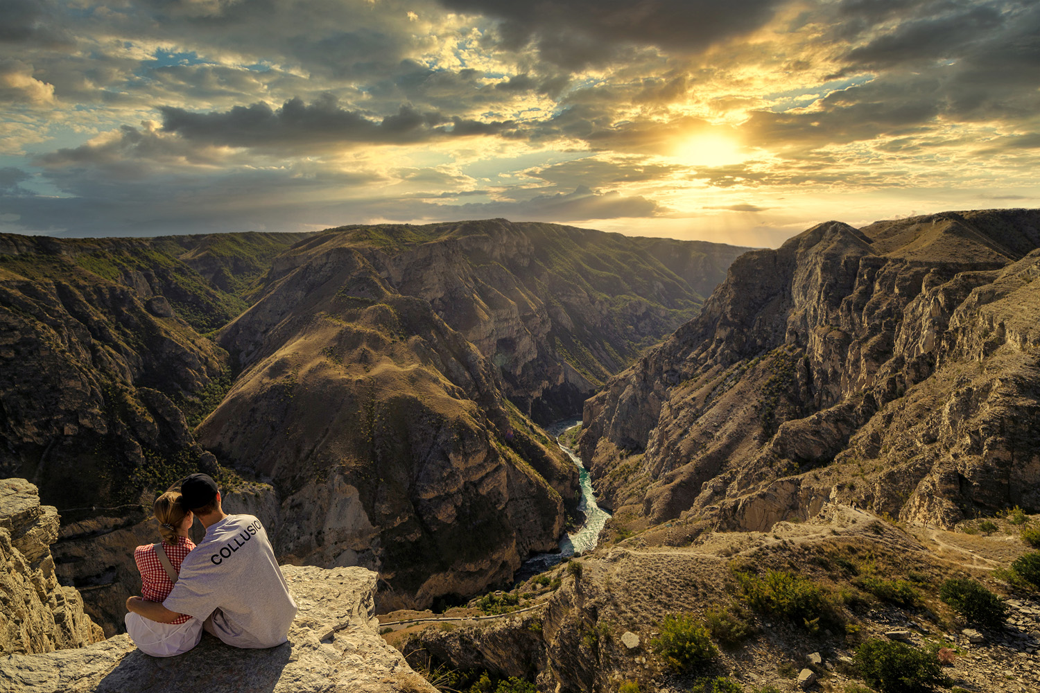 Эстетика Дагестана Сулакский каньон