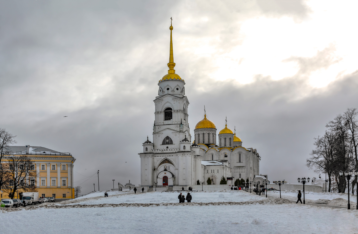 успенский собор зимой