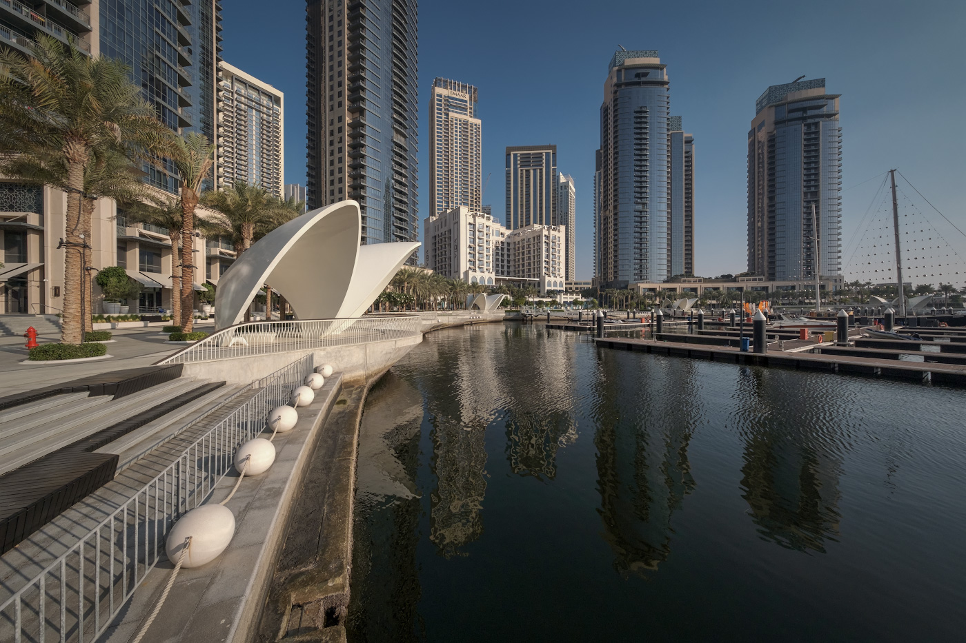 Dubai Creek Harbour набережная