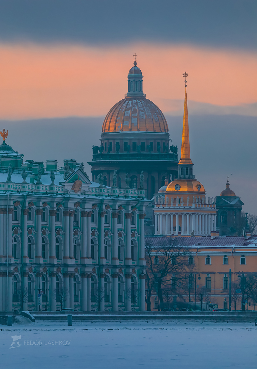 санкт петербург январь