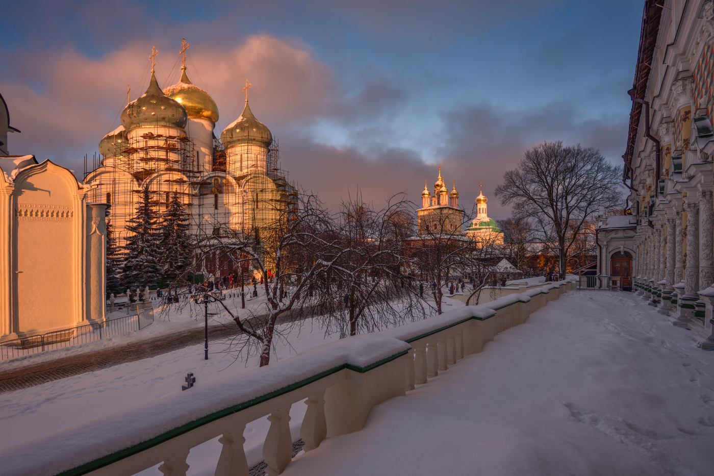 Троицкая Лавра зимой