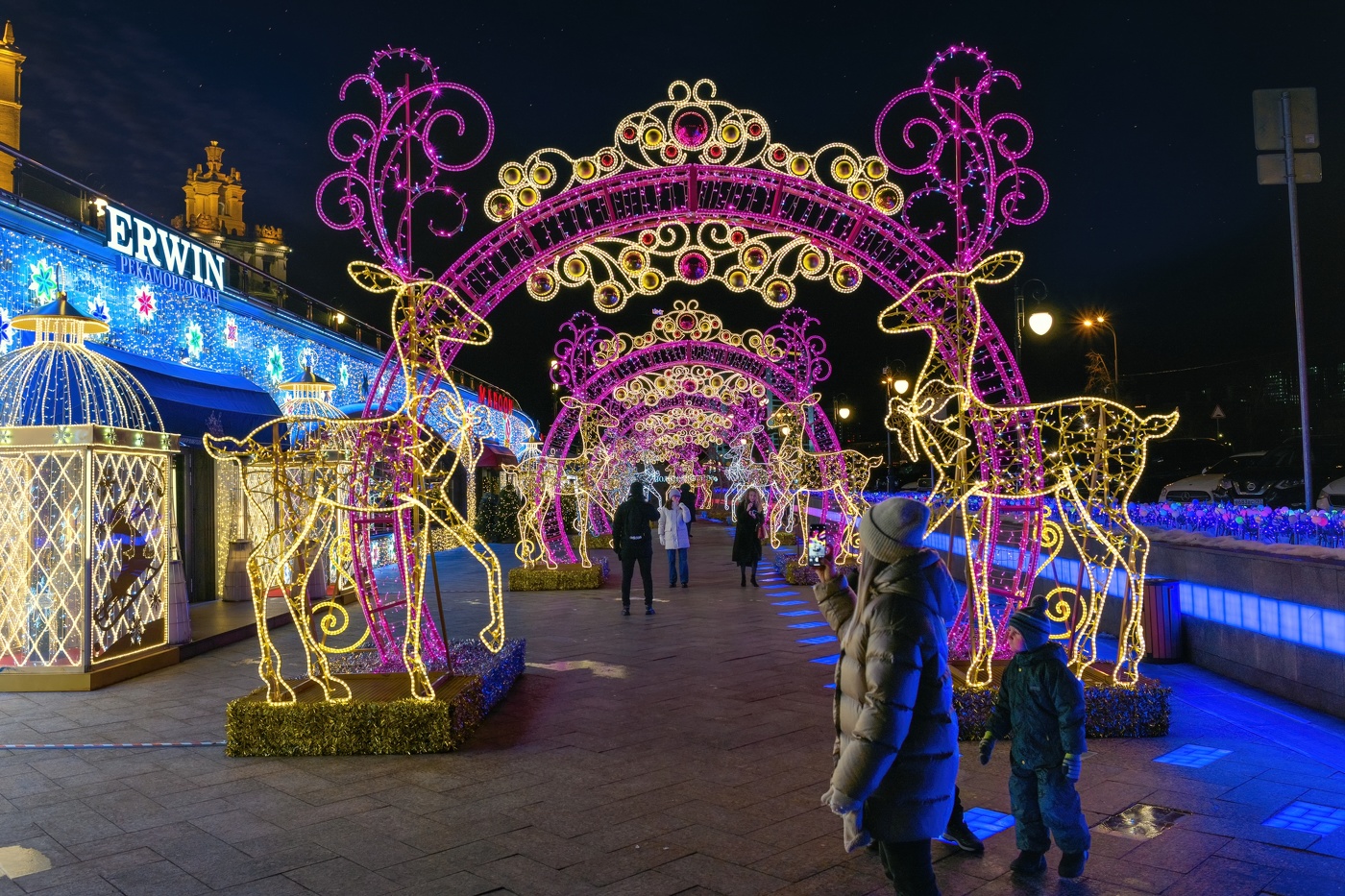 Москва новогодние дни. Новогодняя Москва. Парк Кузьминки в новогодние праздники 2024. Московская в новогодние дни. Рождественские дни картинки.