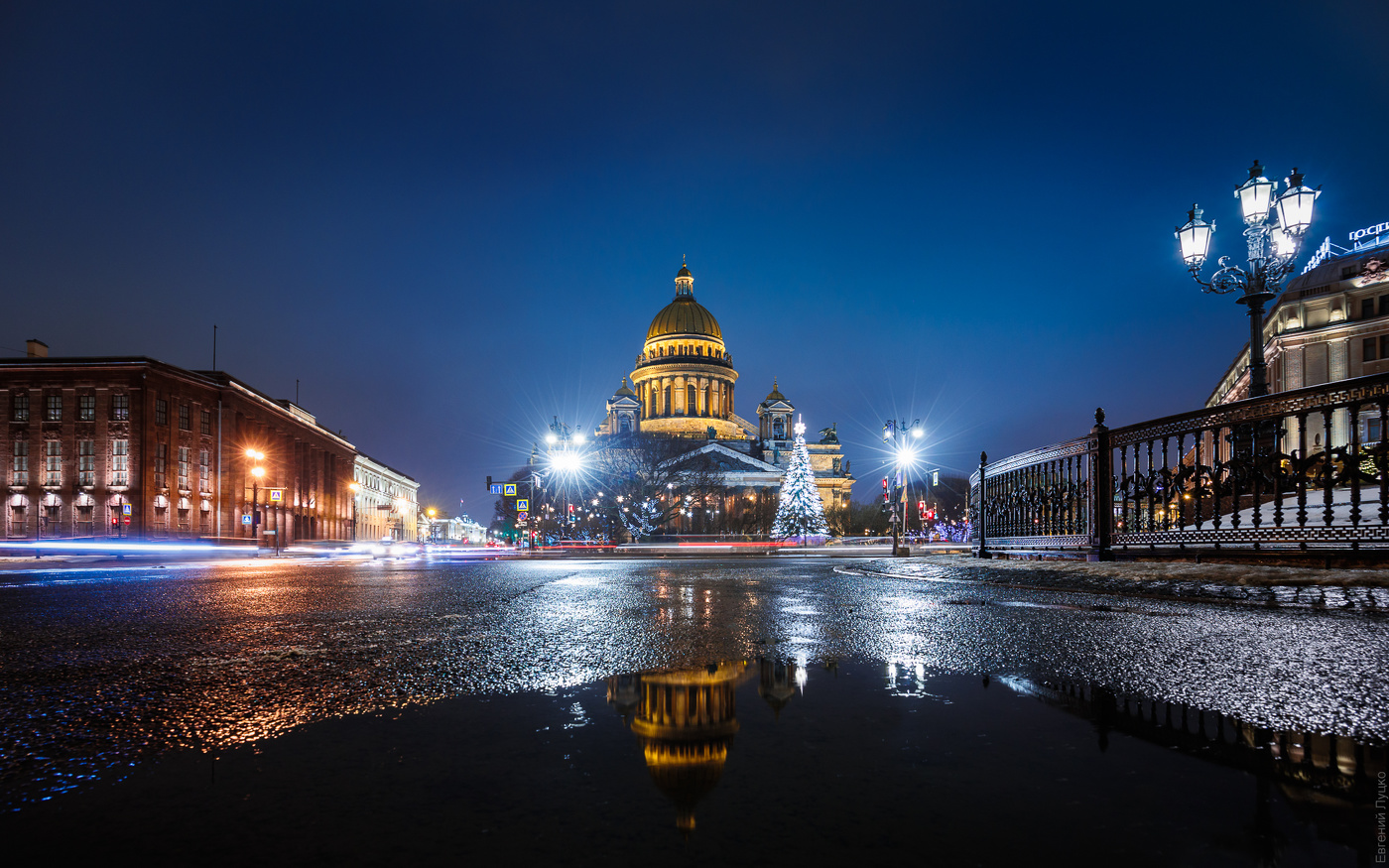 санкт петербург в январе