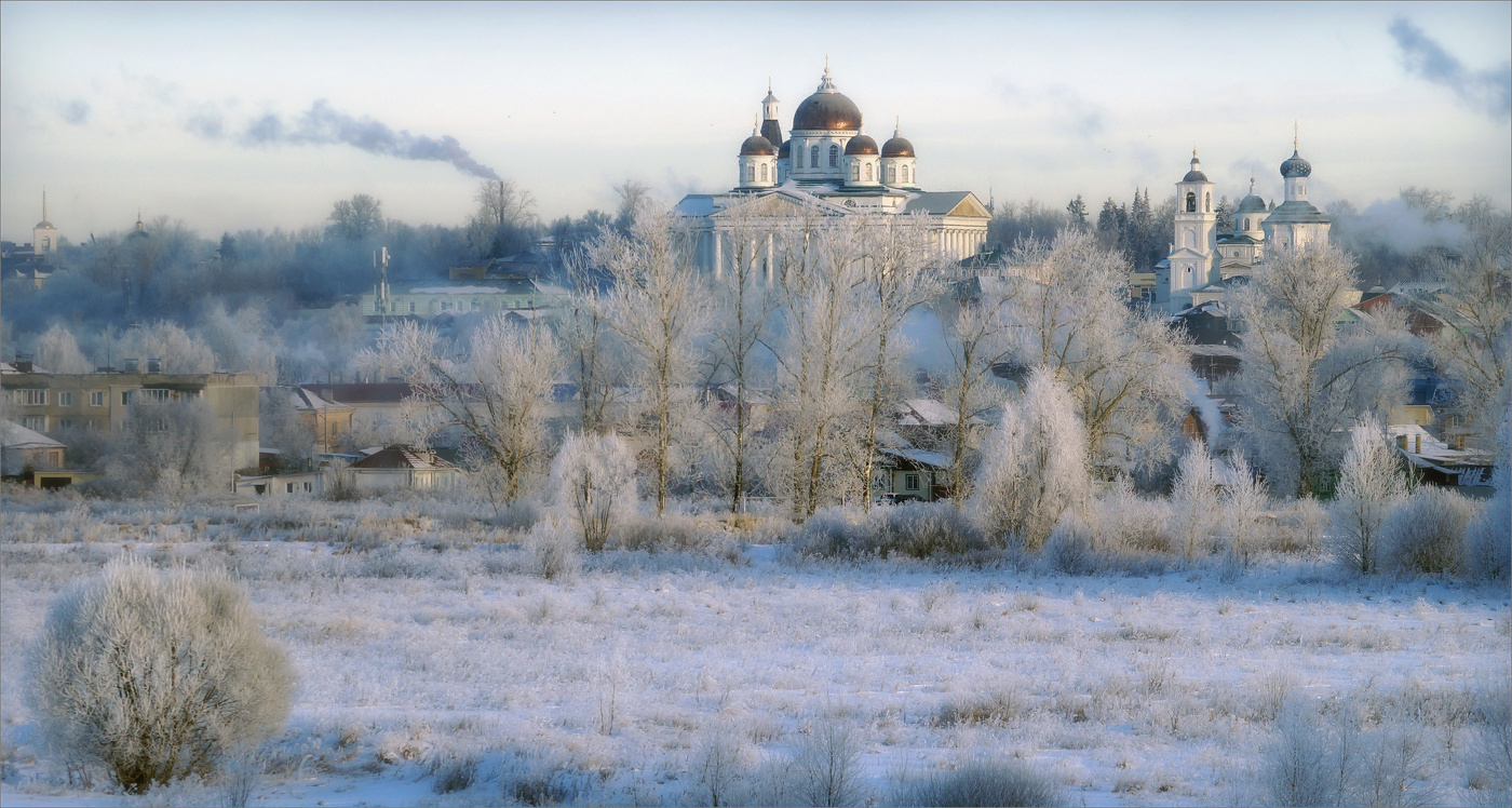 Сясьстрой зима Церковь