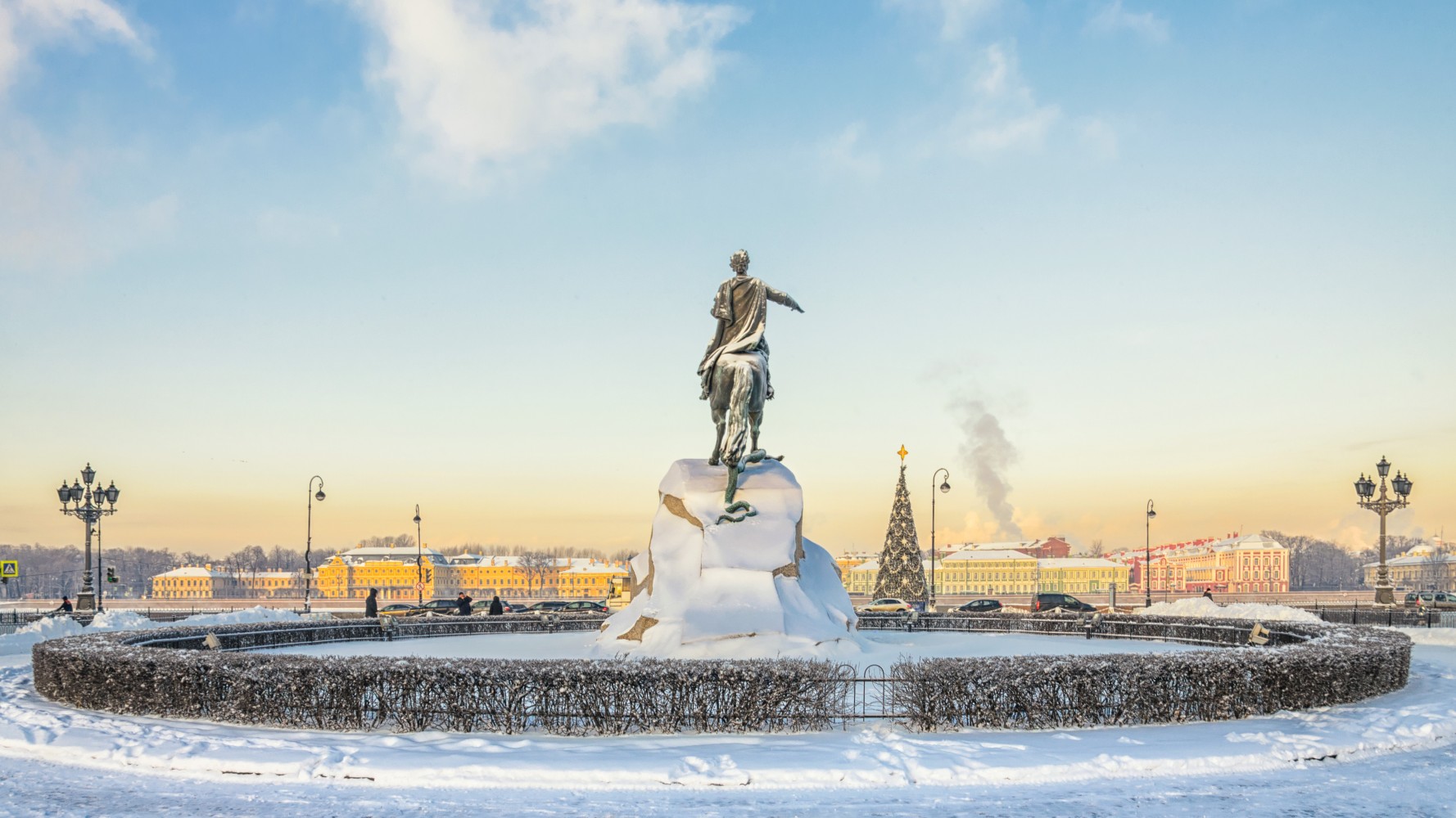 Обзорная экскурсия по Санкт Петербургу зимой