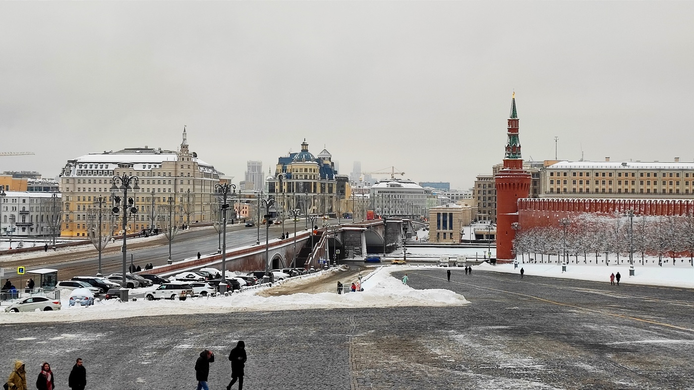 Москва зимой