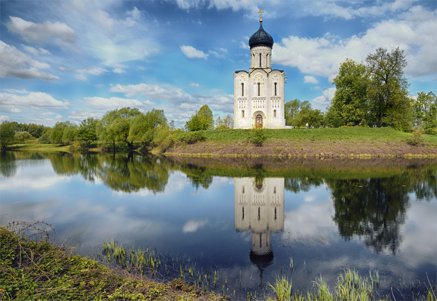 Картина на Нерли панорамный