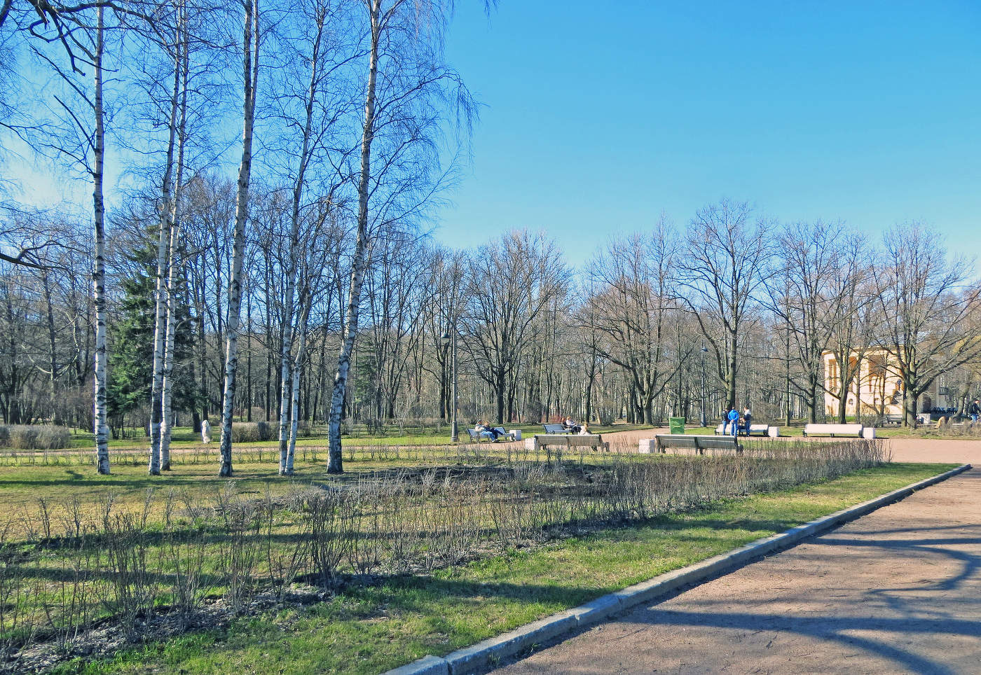 озеро в парке победы омск