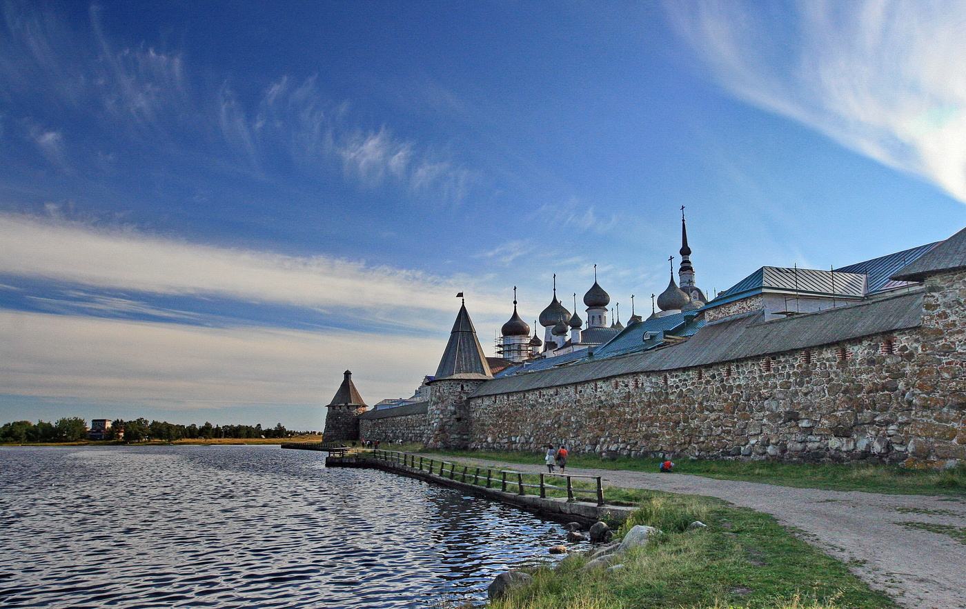 Соловецкие острова водопад