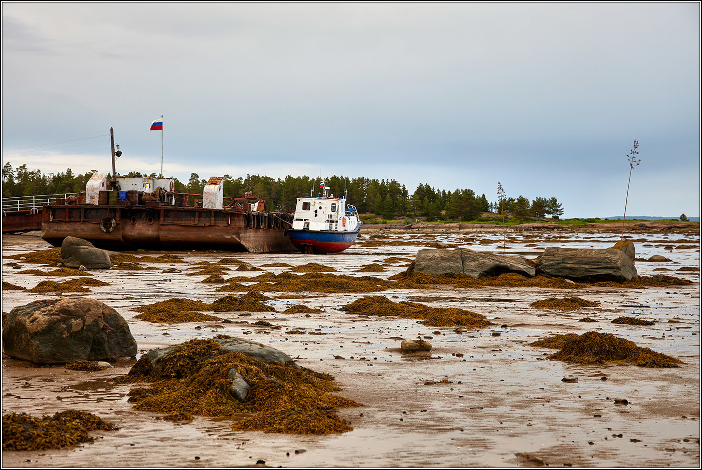 остров кий в белом море